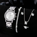 9794 b03-21 Conjunto de 6 piezas de reloj de lujo para mujer