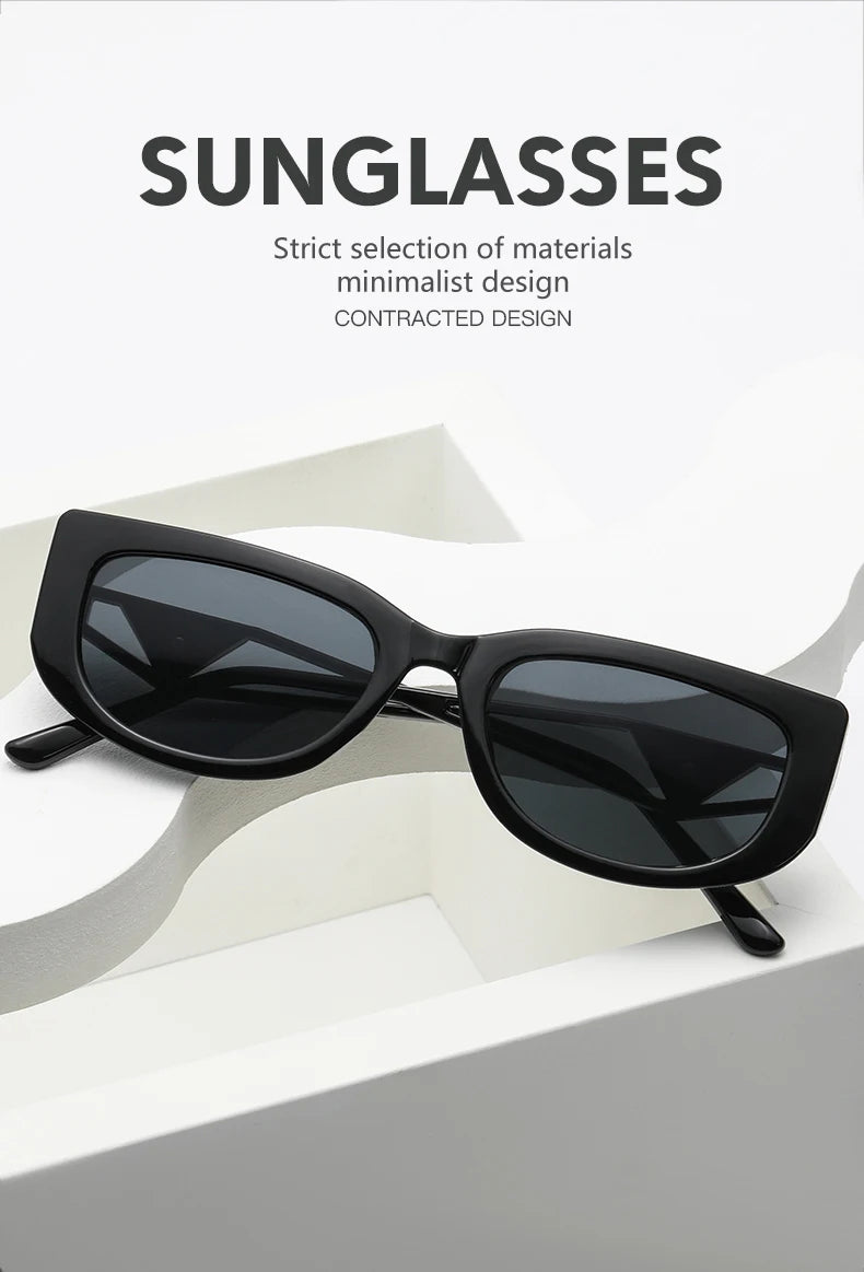 19816 1l-392 Gafas de sol de ojo de gato para hombres y mujeres