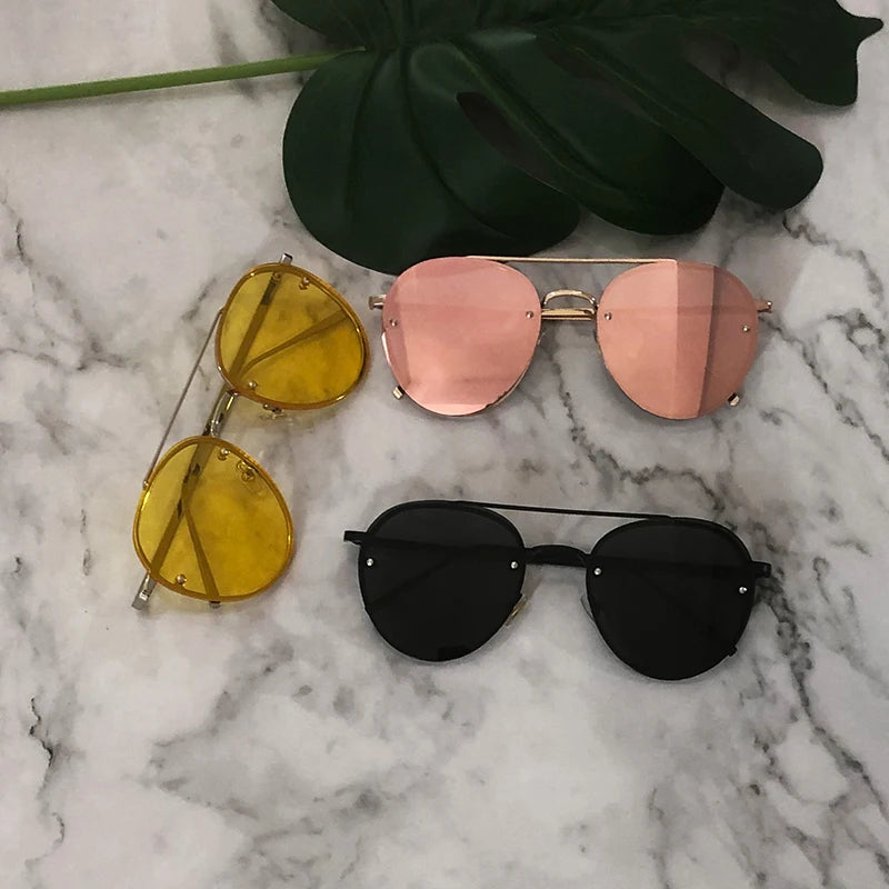 8796 1L- Aviador 384 Gafas de sol con espejo para hombre o mujer