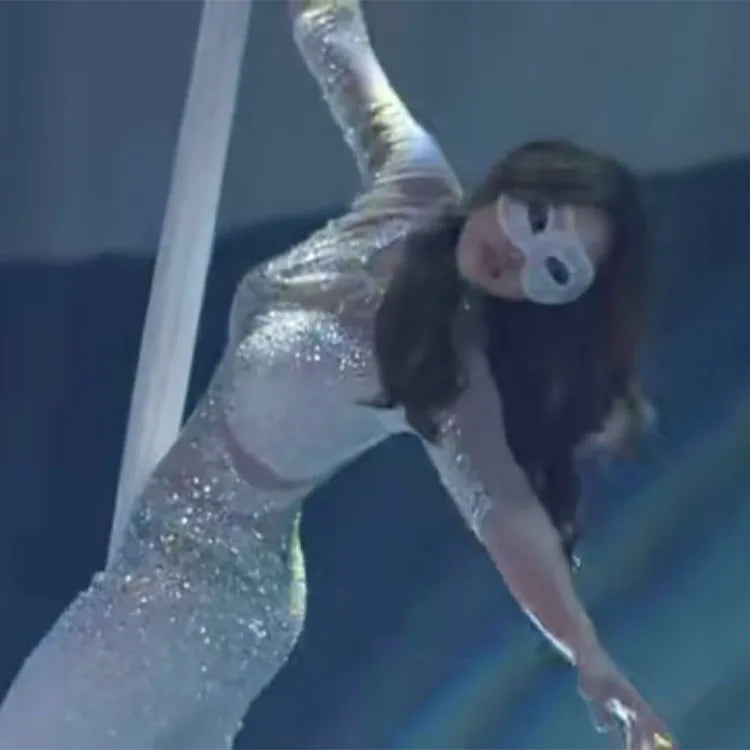 14083 1b-076 Máscara de encaje Sexy