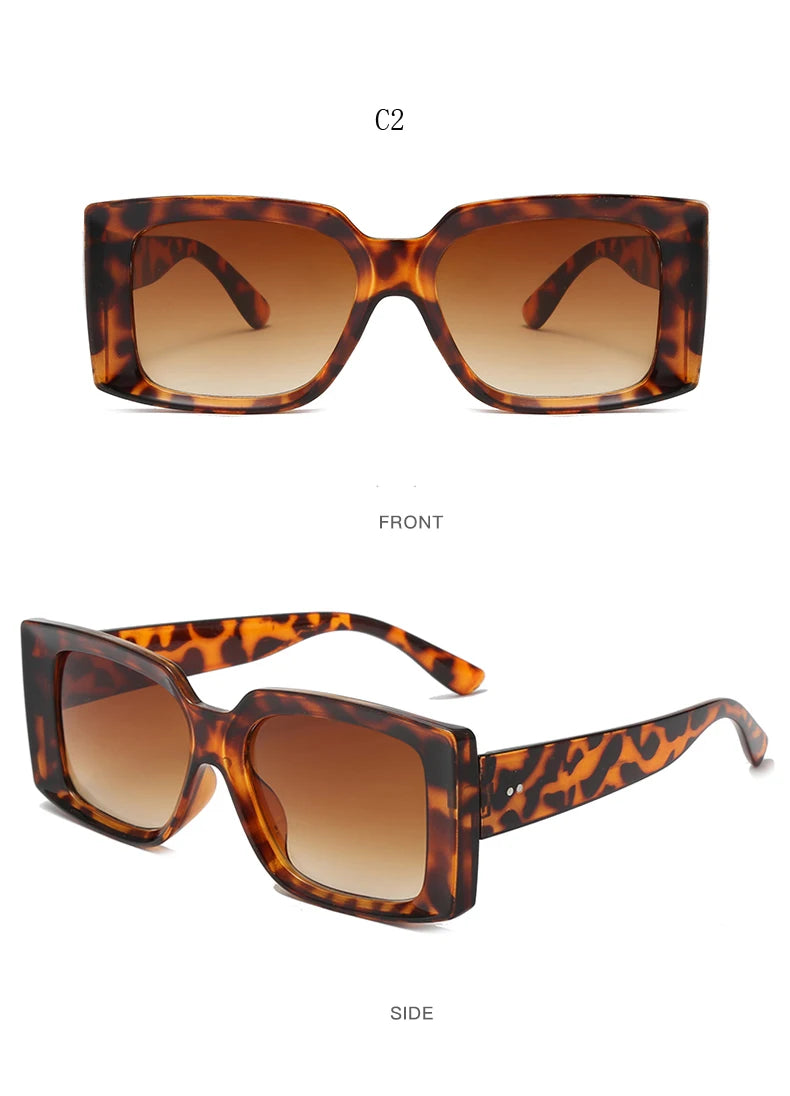 10818 1l-397 Gafas de sol de montura estrecha para mujer