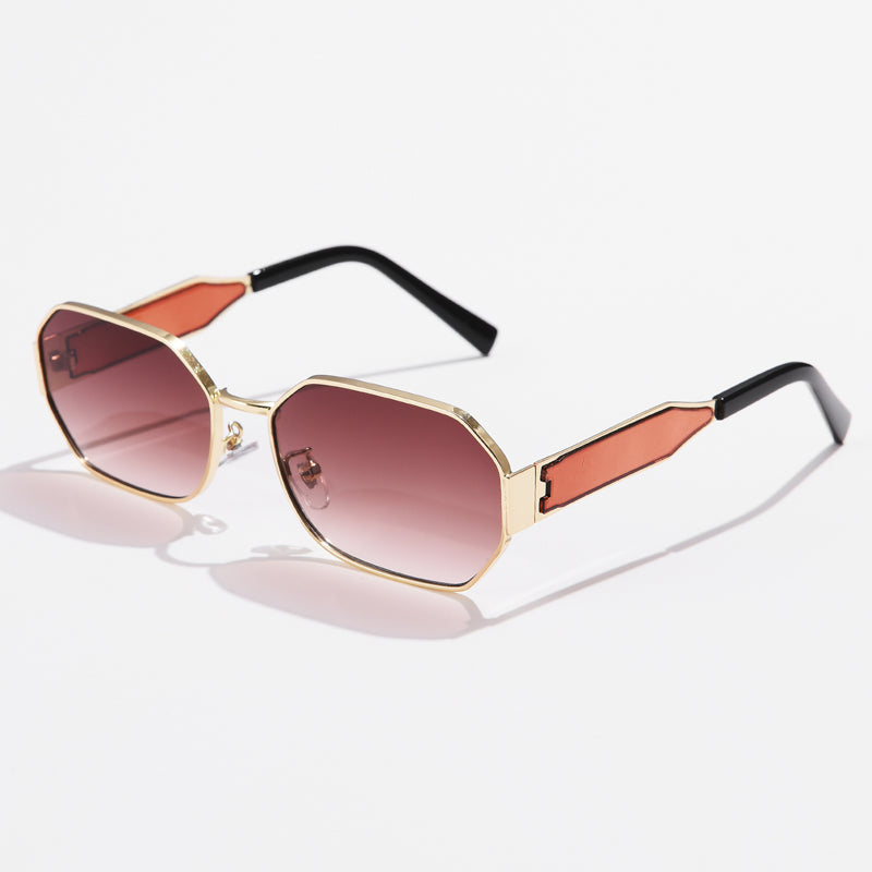 18966 1l-393 Gafas de sol cuadradas Vintage 1 Pza