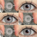 17725 1b-133 Lentes de contacto Mulberry Grey 2 Pzas