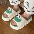 13691 1t-001 Zapatillas de rana de dibujos animados