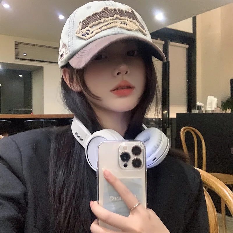 11384 1t-002 Gorra de béisbol con bordado de letras para hombre y muje