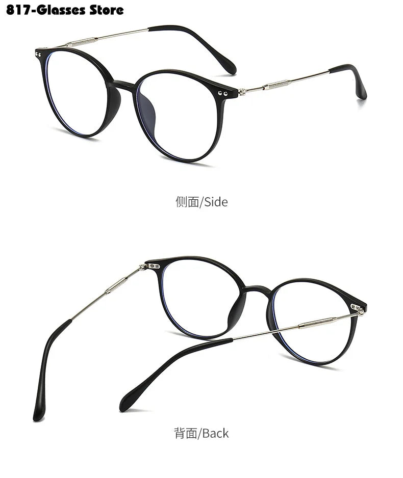 17617 1l-389 Gafas redondas Retro