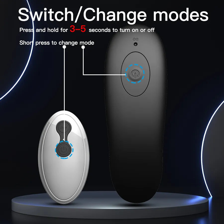 9779 1b-018 Vibrador de masaje de próstata para hombres