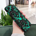 13681 2t-014 Funda de teléfono de payaso ennegrecido