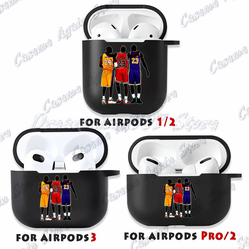 10544 2t-009 Legend Great Basketball Players funda para Airpods