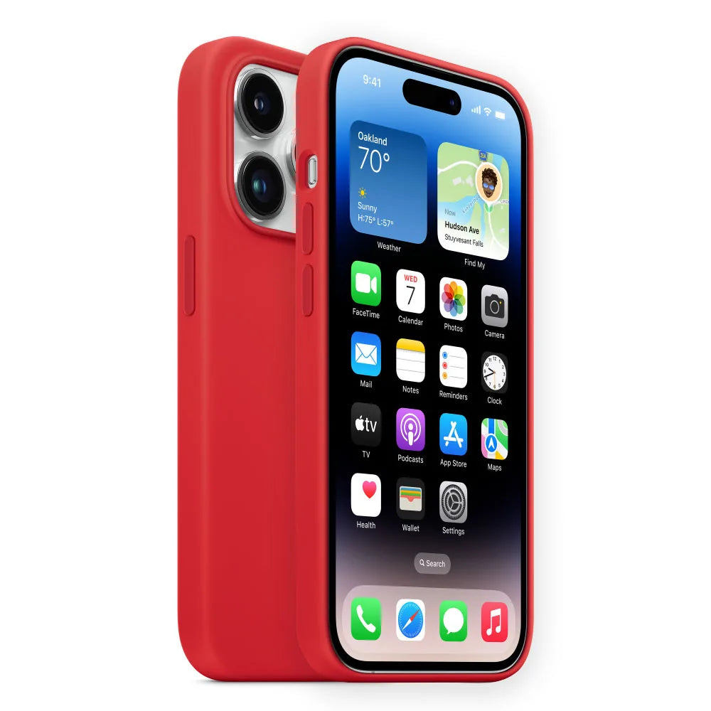 10417 2t-014 Funda de silicona Original de lujo para for iPhone