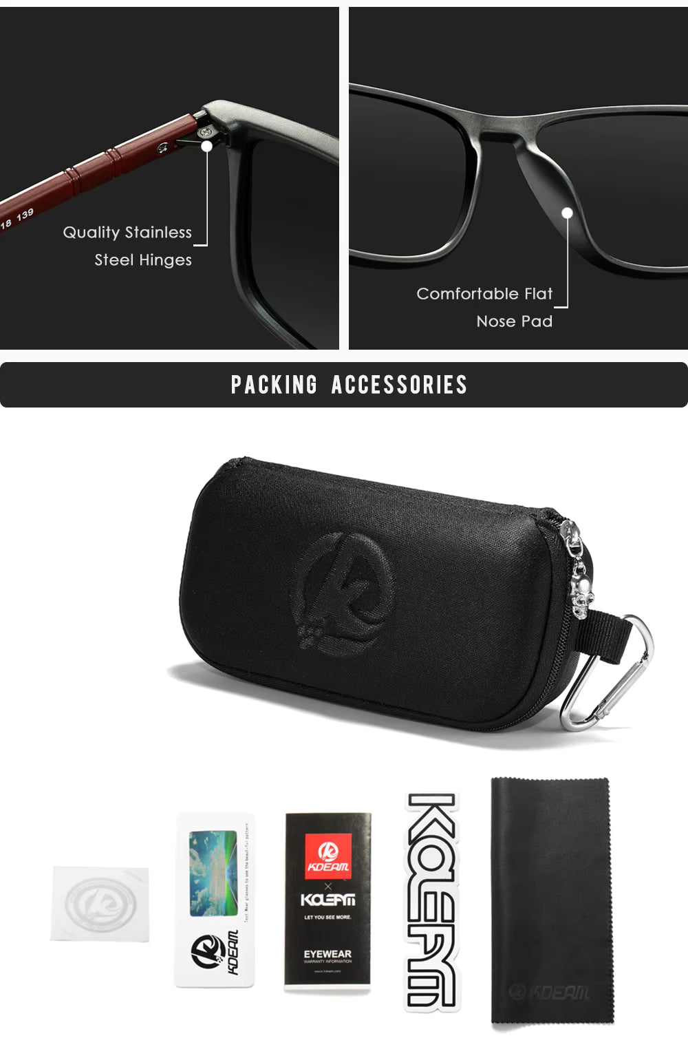 19955 1L-398 Gafas de sol de pesca ultraligeras polarizadas