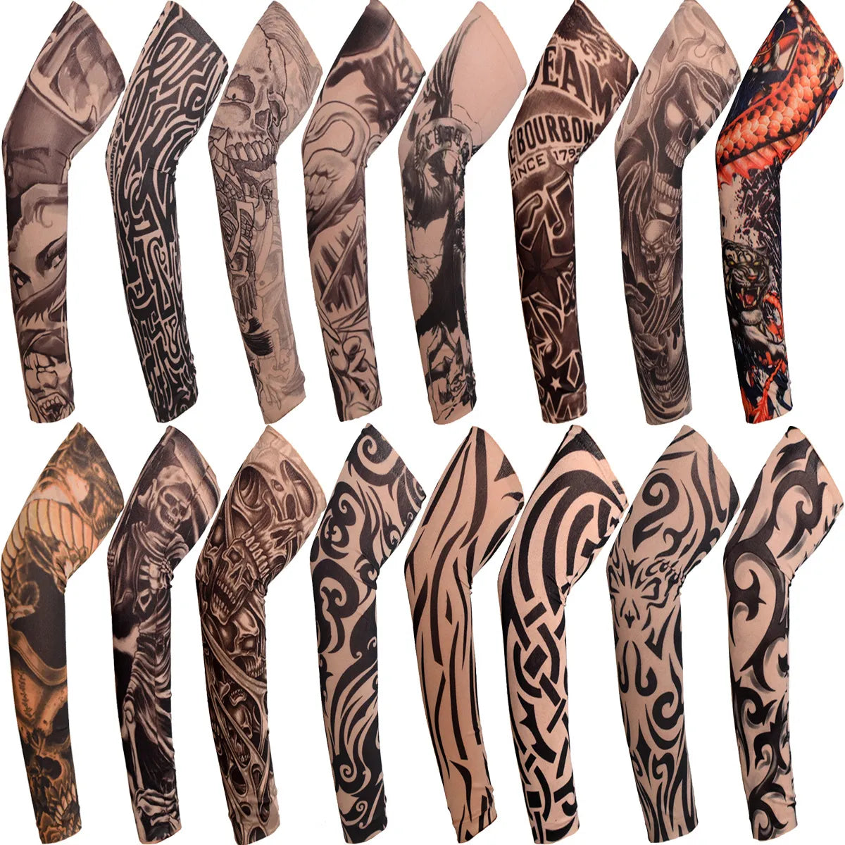 6856 1a-051 Manga de tatuaje de brazo 1 Pieza