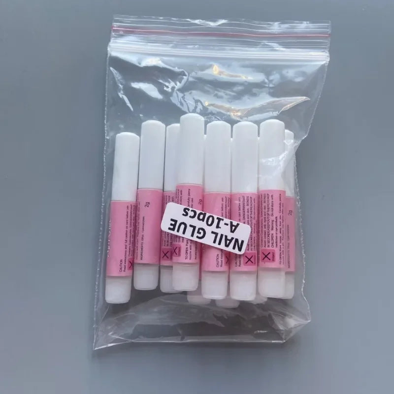 10546 1b-036 11 piezas, pegamento acrílico para uñas de Gel, diamantes