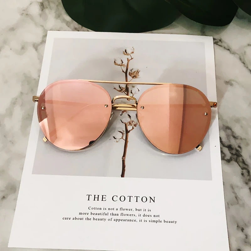 8796 1L- Aviador 384 Gafas de sol con espejo para hombre o mujer