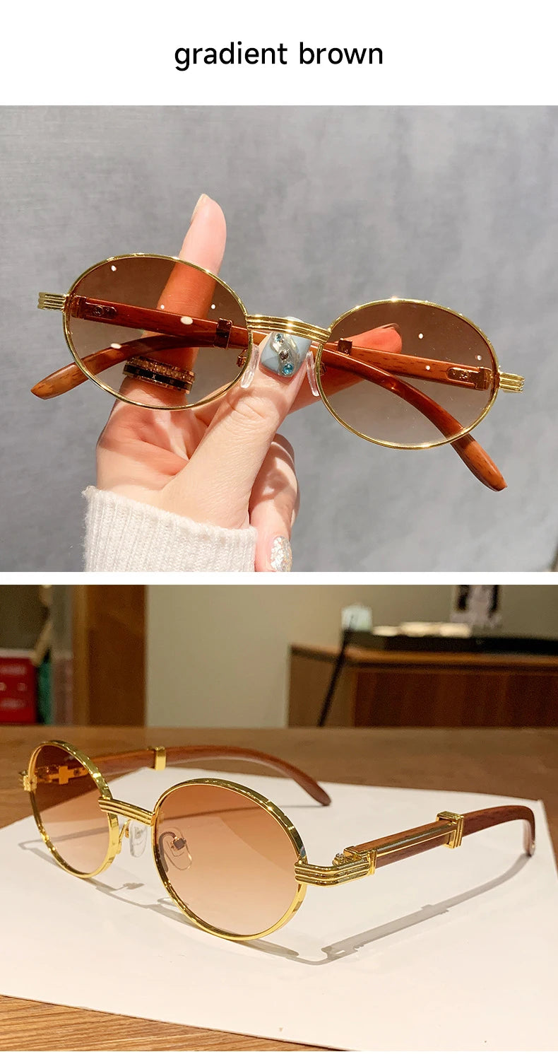 13628 1l-392 Gafas de sol ovaladas 1 Pza