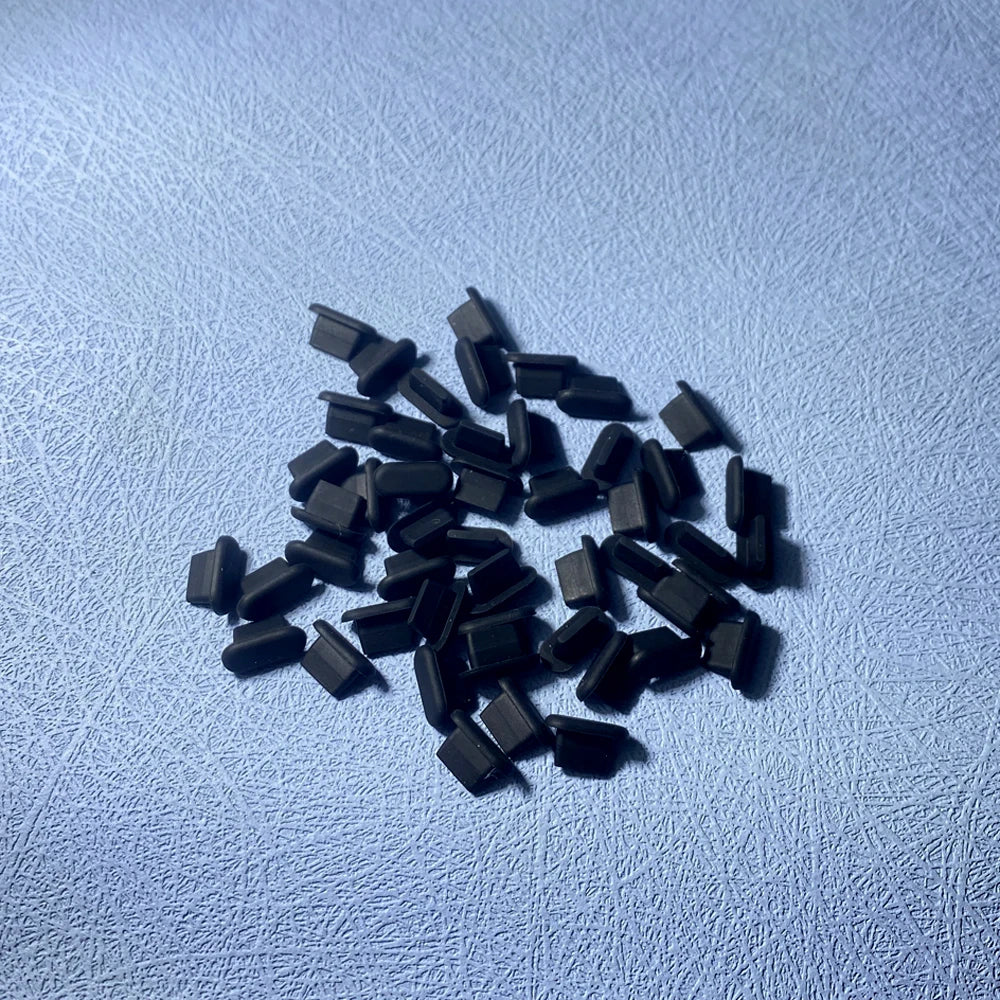 9765 2t-341 Set/2 unidades Tapón antipolvo de silicona para Iphone