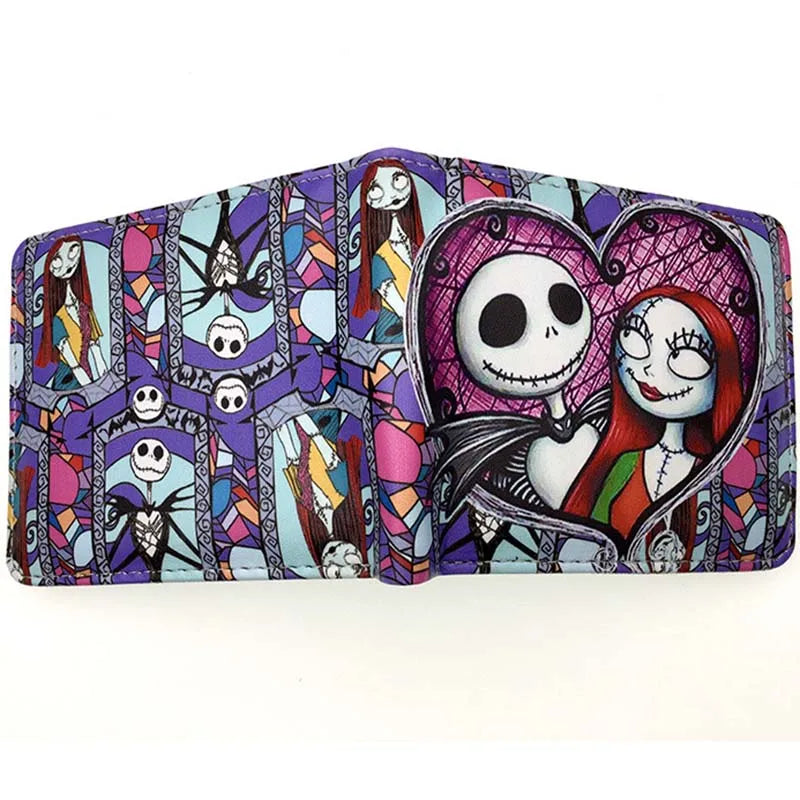 11375 1c-007 Cartera de piel sintética The Nightmare Before Christmas