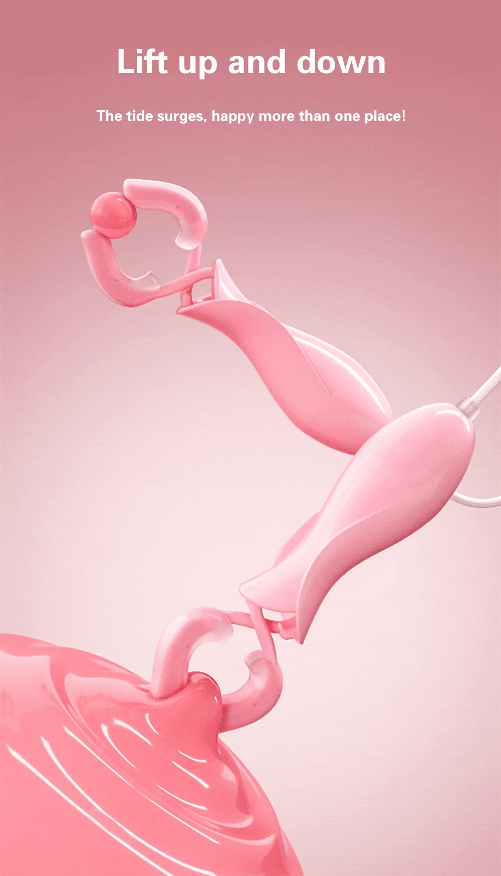 8973 1b-071 Vibrador de pezón para mujeres y parejas