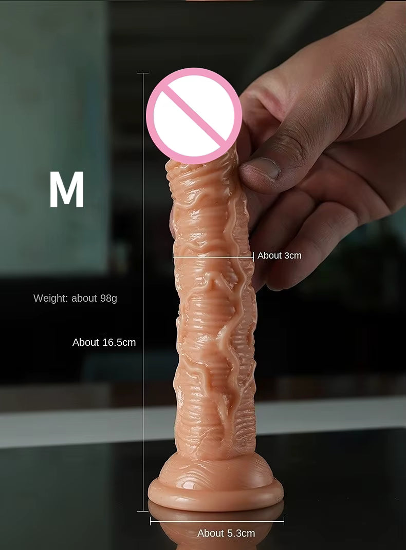 19958 1c-024 Consolador grande de simulación realista