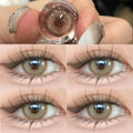 18035 1b-003 par de lentes de contacto de Color Natural para ojos