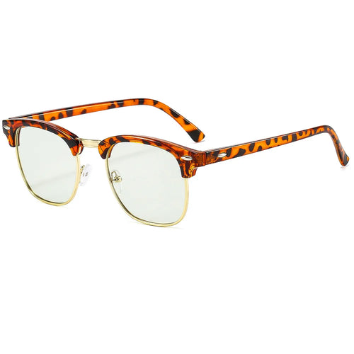 18792 1l-385 Gafas clásicas Retro de medio marco 1 Pza