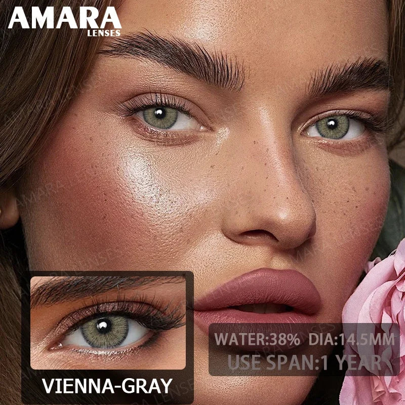 18049 1b-185 Lentes de contacto VIENNA-GRAY