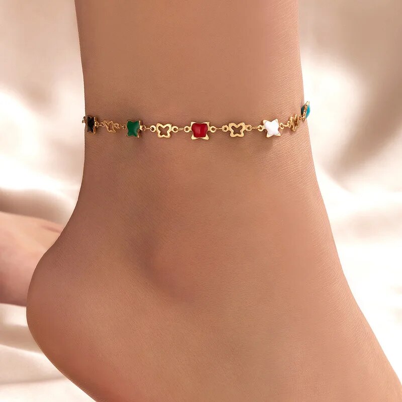 6669 1b-02-09 Tobillera Vintage Bohemia