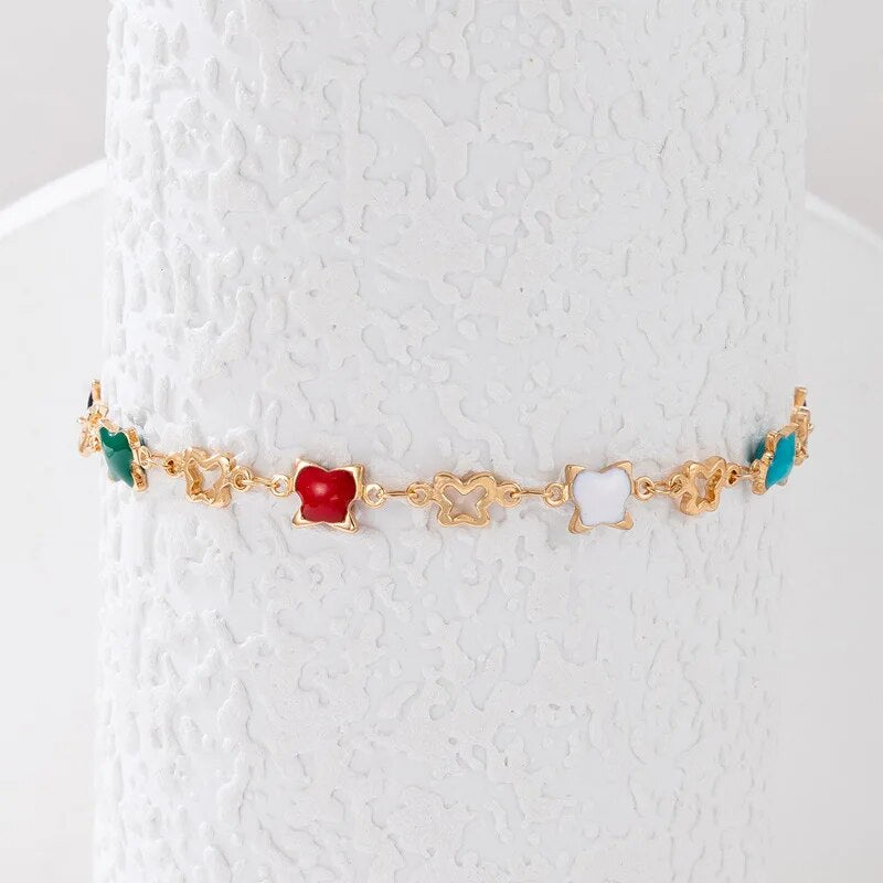 6669 1b-02-09 Tobillera Vintage Bohemia
