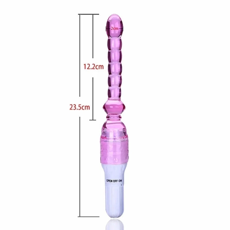 8968 1b-071 Vibrador de cuentas anales para chica
