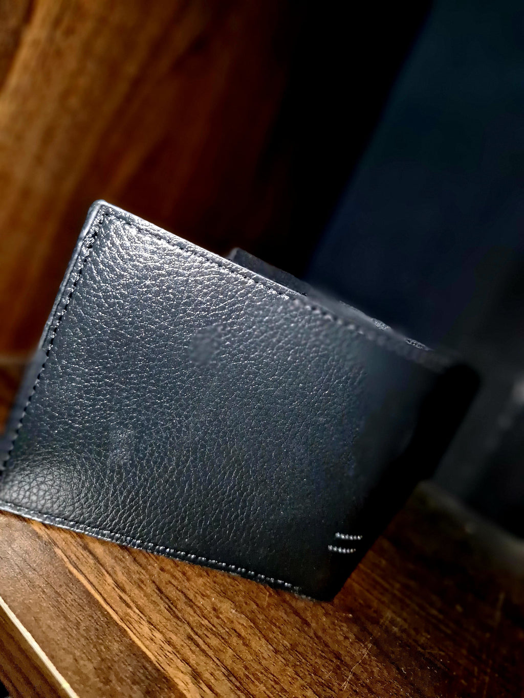 9707 1c-015 Billetera Bifolded Para Hombre Con Clip Para Dinero