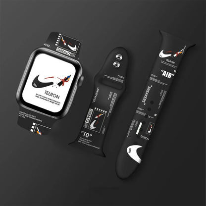 9823 b03-21 Correa deportiva de silicona para Apple Watch