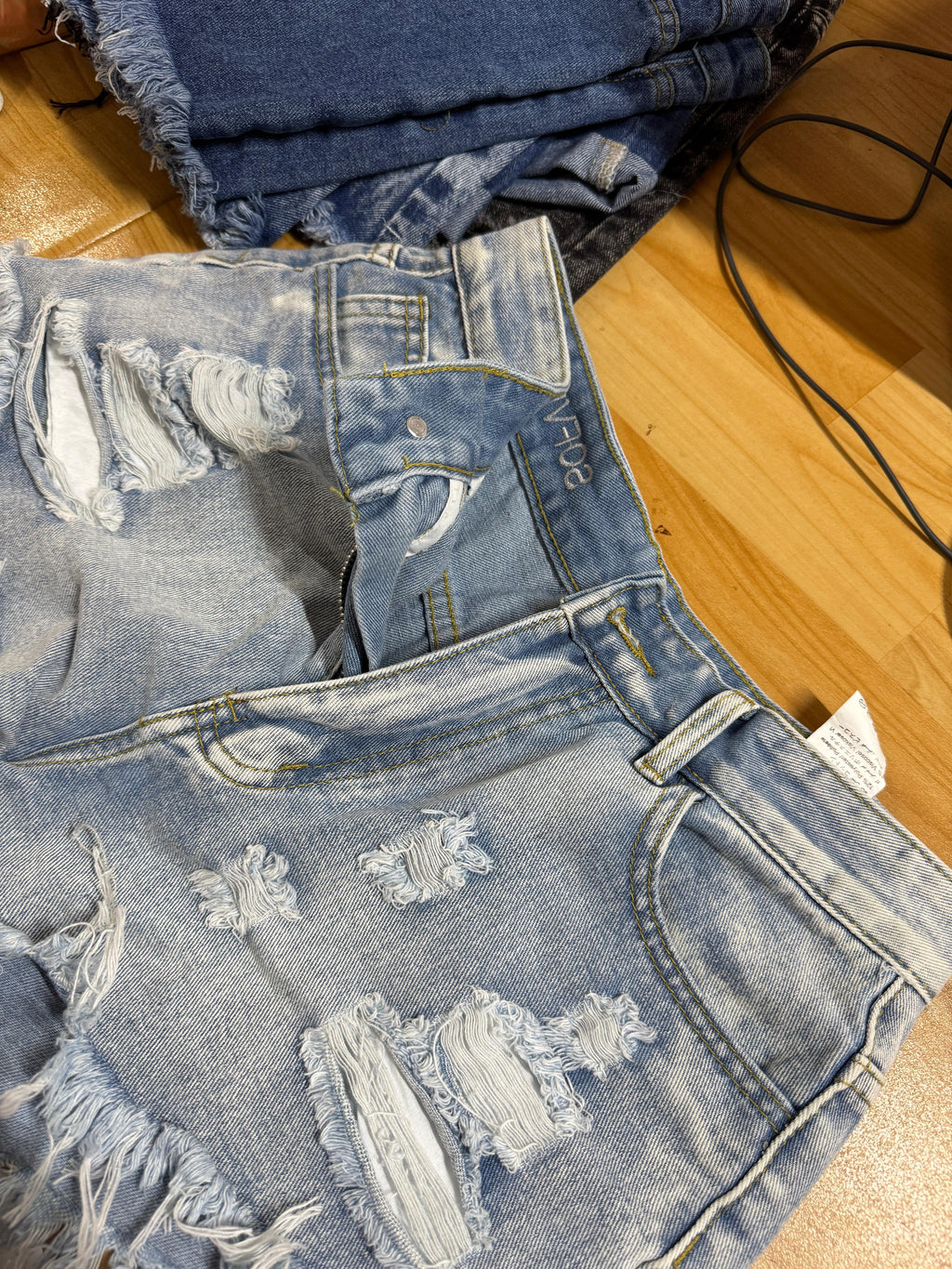 19282 1a-009 SOFVE shorts mezclilla 1 Pza