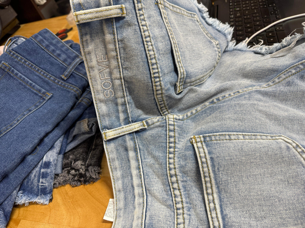 19282 1a-009 SOFVE shorts mezclilla 1 Pza