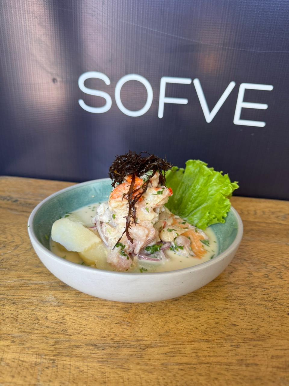 Ceviche Clásico con Langostinos