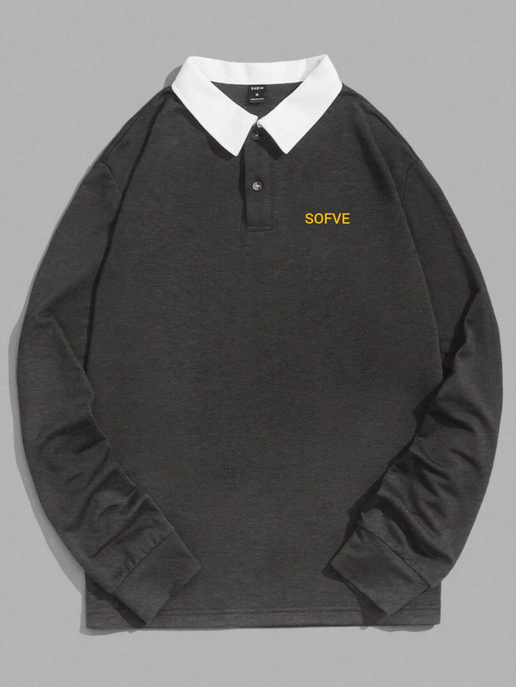 17463 1t-396 Sudadera con cuello polo de manga larga 1 Pza