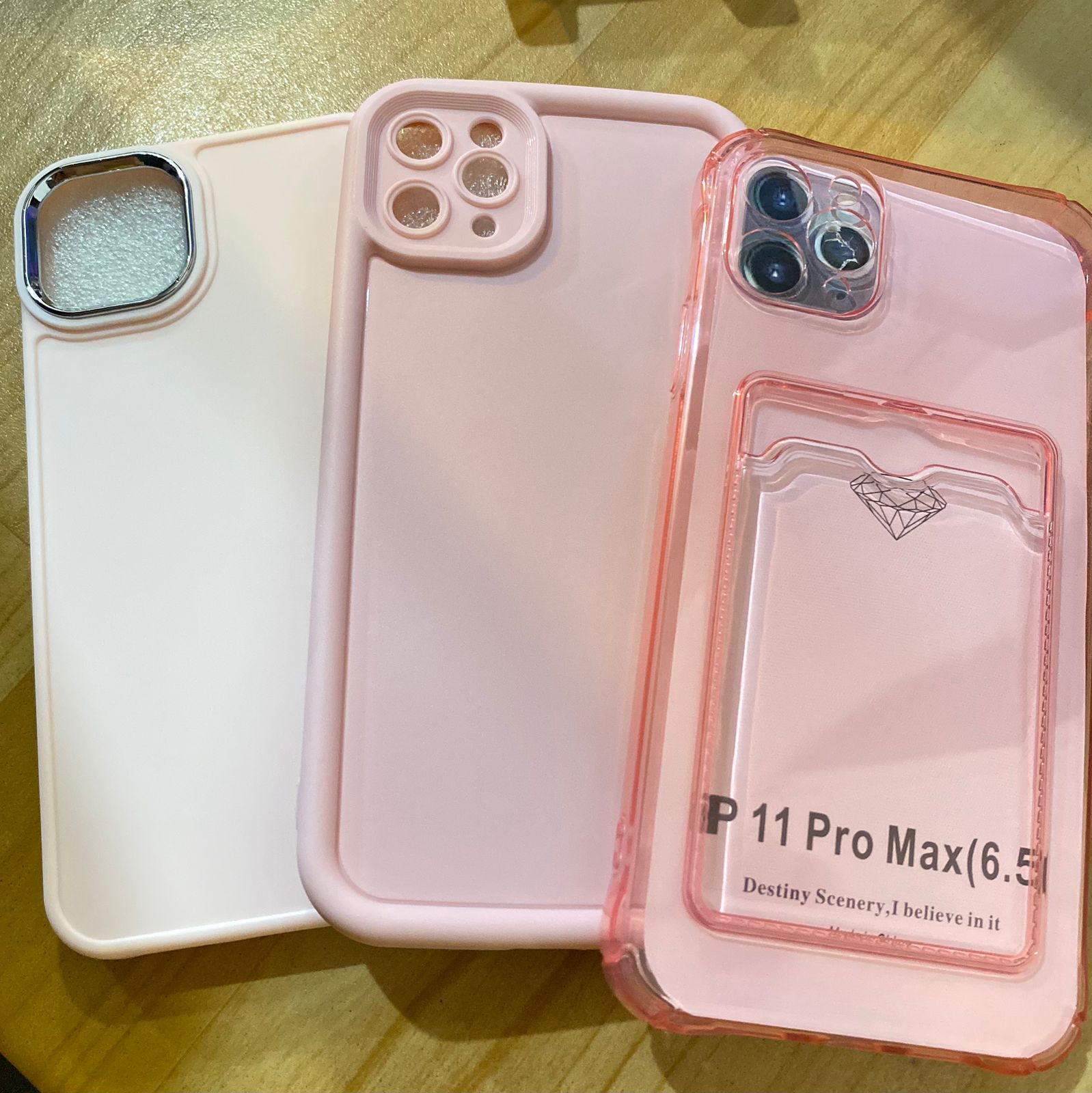 7406 a10-18 Set 3 Piezas Estuche Protector Para Teléfono Móvil