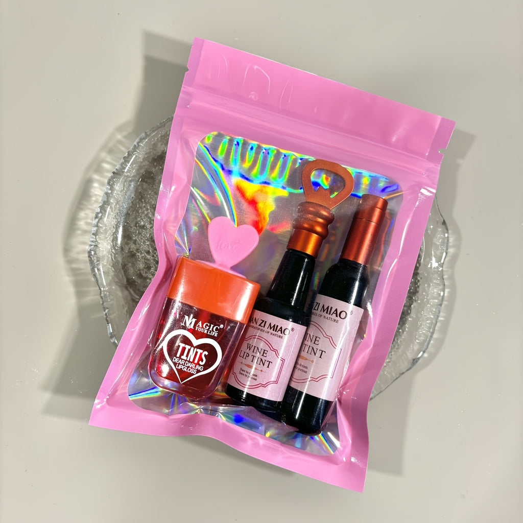 19141 1b-058 Lápiz Labial Mágico ZIAOAO 3 Pzas