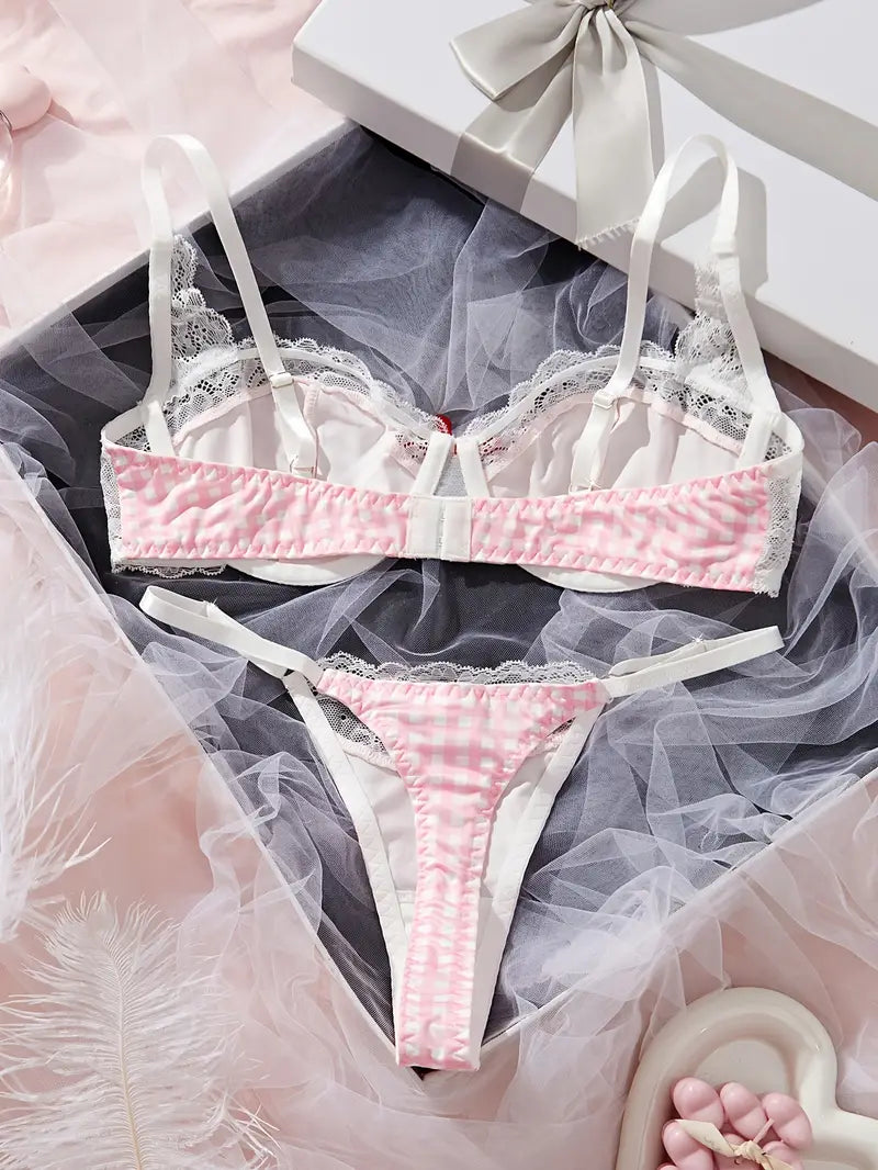 19805 id-219 Conjunto de Lencería 2 pzs