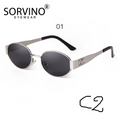13624 1l-392 Gafas de sol ovaladas 1 Pza