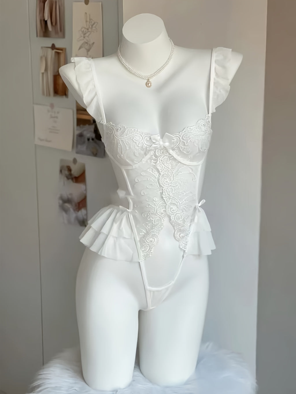 19453 ID-265 Body de Encaje Bohemio 1 Pza