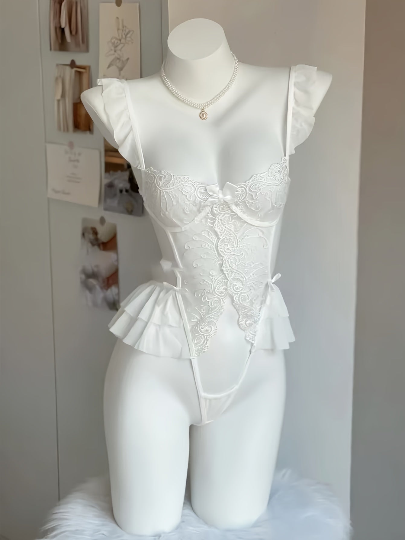 19453 ID-265 Body de Encaje Bohemio 1 Pza