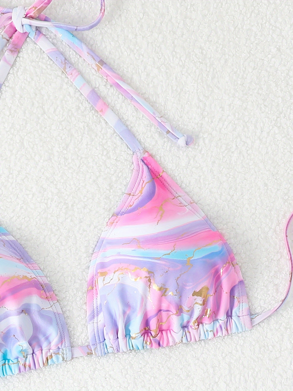 19669 1a-104 Conjunto Bikini Multicolor 3 Pzas