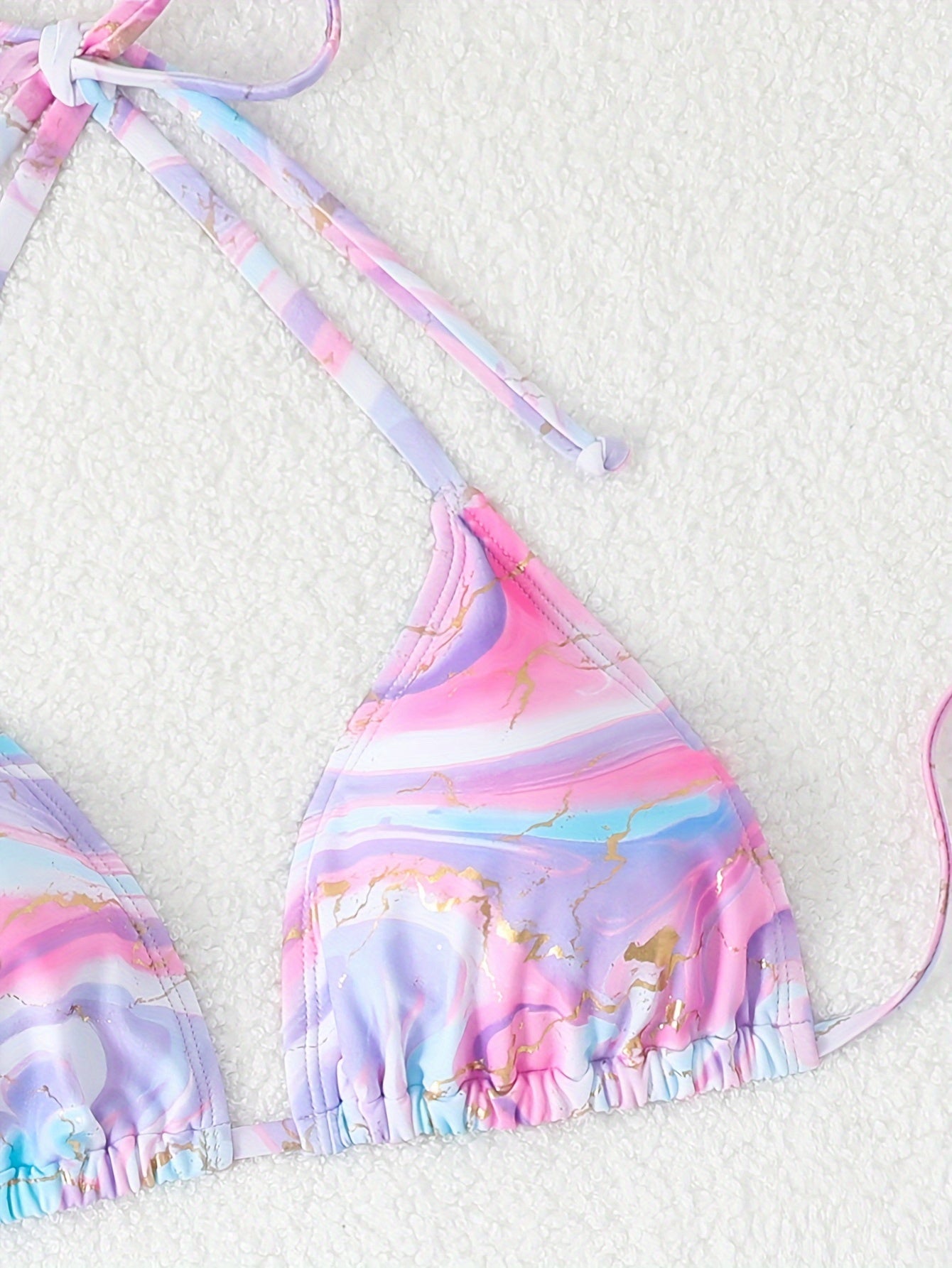 19669 1a-104 Conjunto Bikini Multicolor 3 Pzas