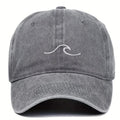 16276 1c-028 Gorra de béisbol con bordado ondulado