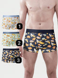 13882 1a-038 Boxer 1 PIEZA Con Estampado De Plátano Y Donut
