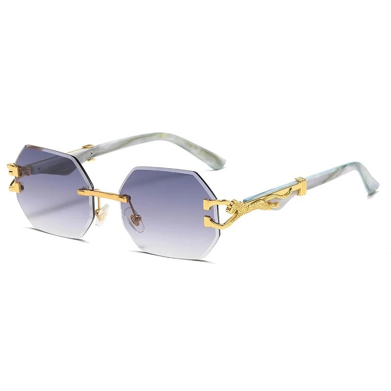 16319 1l-393 Gafas de sol hexagonales 1 Pza
