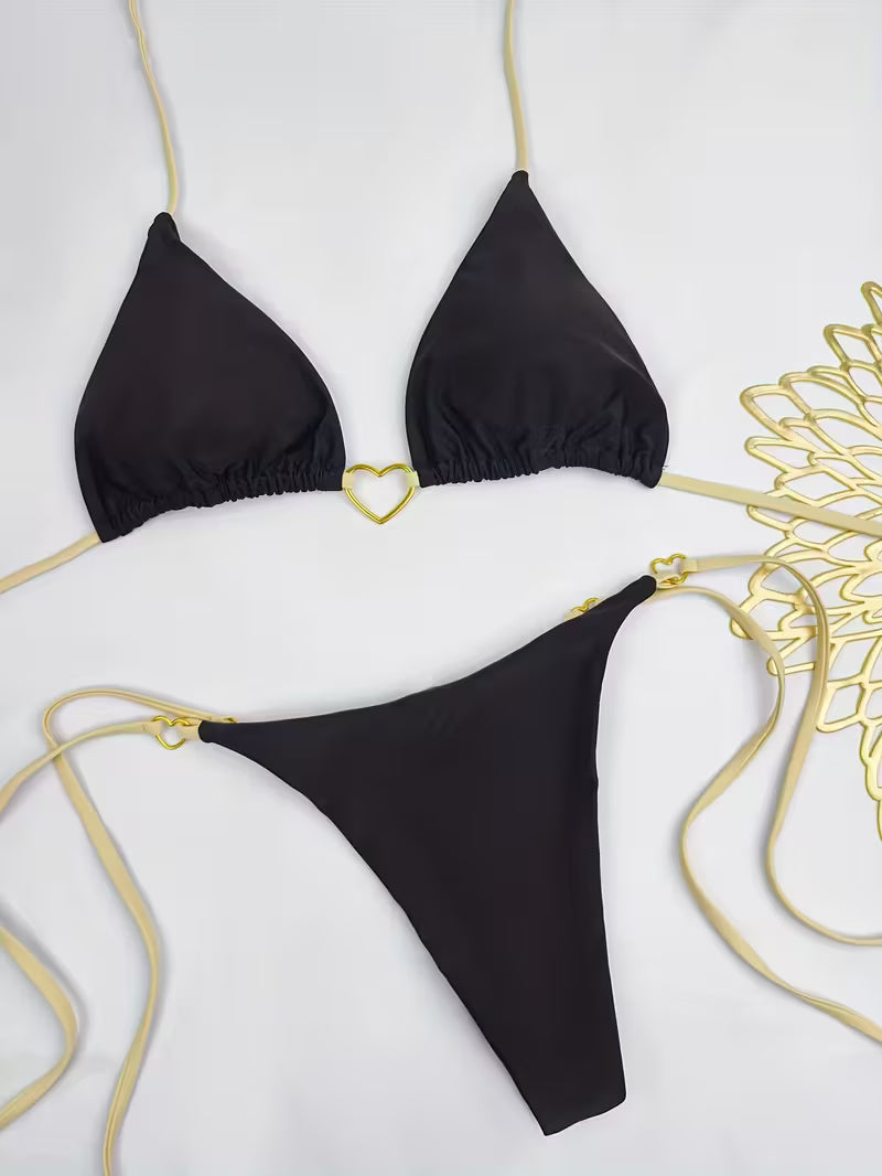 19923 1a-082 Bikin sexy con corazón de amor