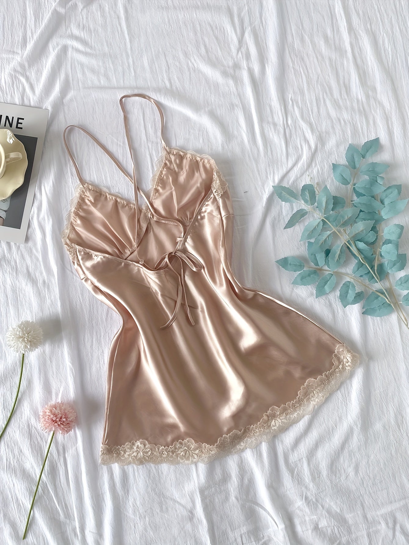 19615 1a-119 Camisón de Encaje 1 Pza