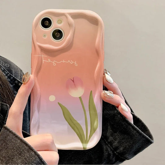 11038 2t-014 Funda de teléfono transparente y suave para iPhone