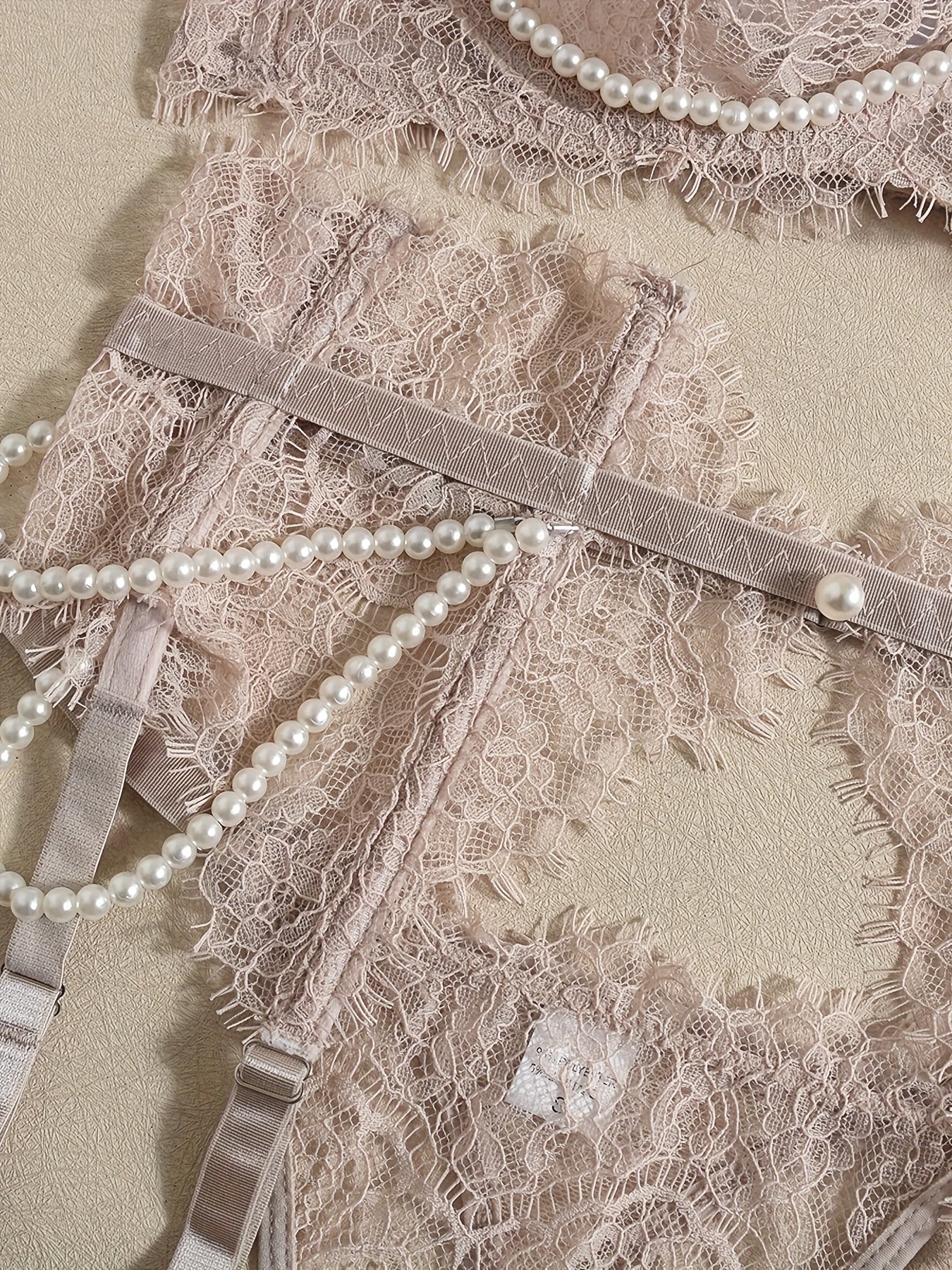 19626 ID-263 Lenceria Perlas 4 Pzas